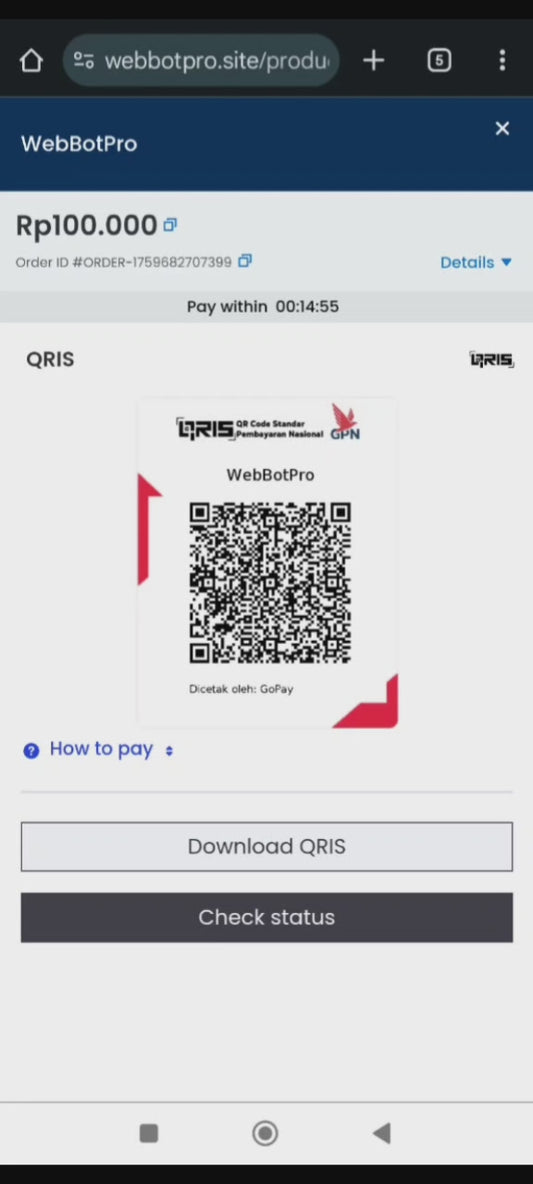 Professional Business Website (SMB) with Online Payment