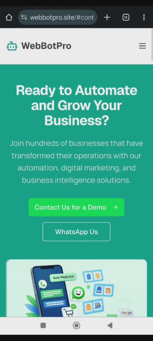 Business Website for Company Profile & Small Business