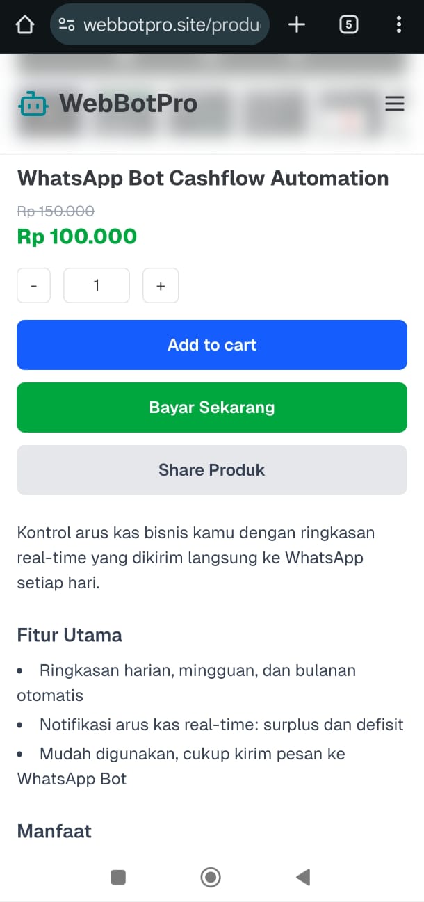 Professional Business Website (SMB) with Online Payment